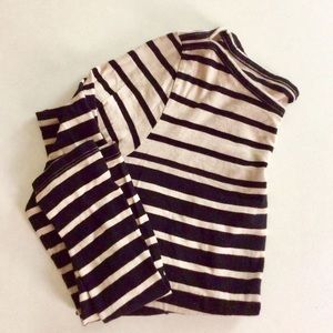 J.Crew Factory Long Sleeve Striped Artist Tee